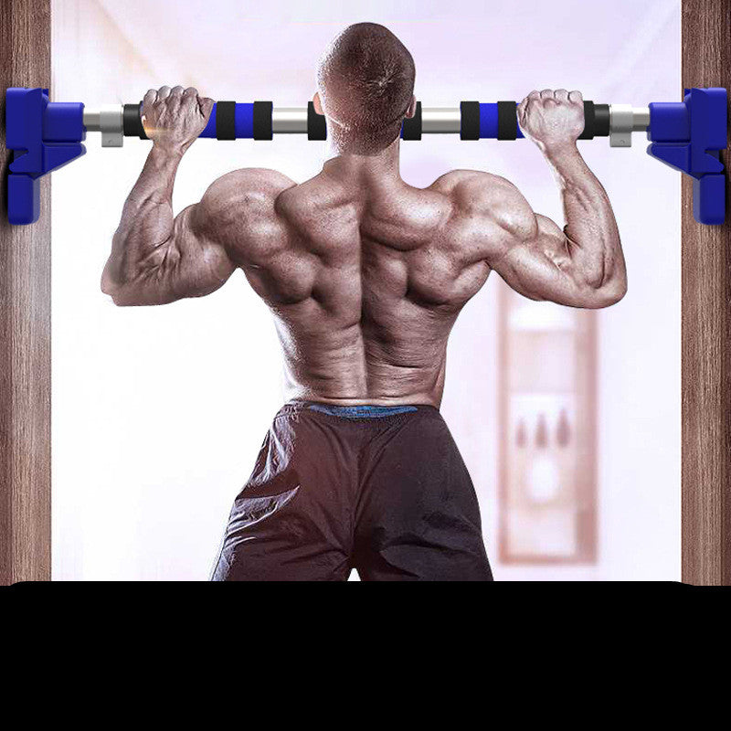 Adjustable Horizontal Pull-Up Bar – Home Fitness Strength Trainer