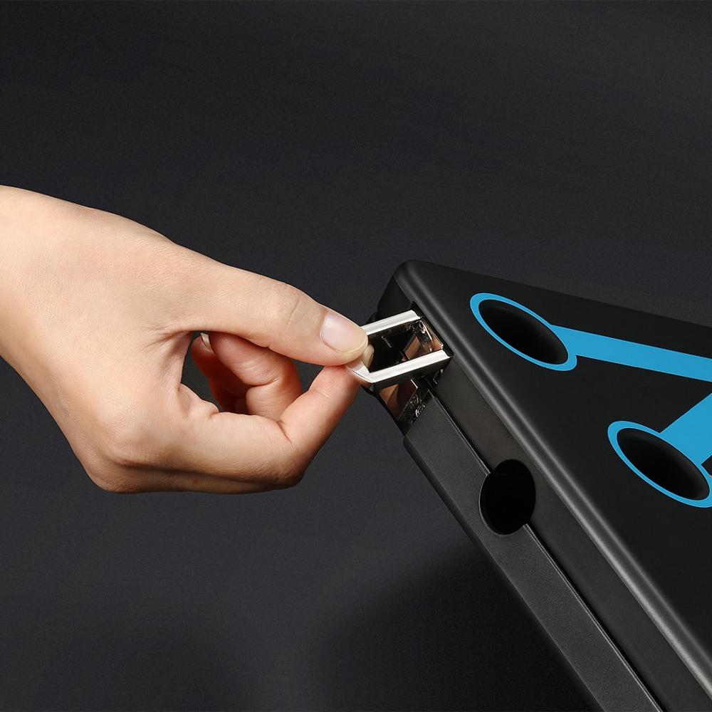Ergonomic Push-Up Stand Bars – Home Workout Strength Trainer
