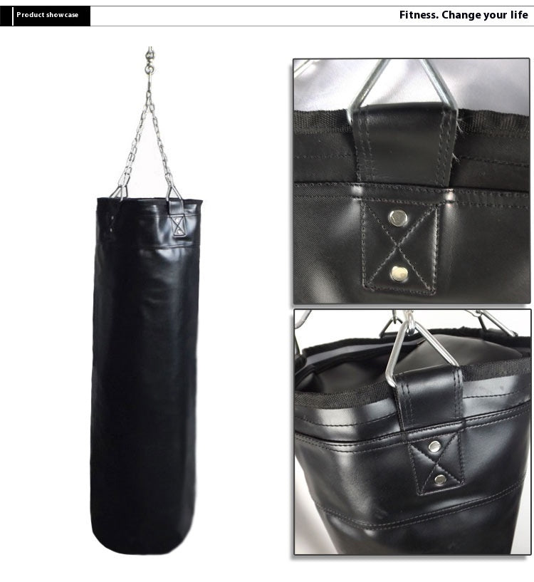 Heavy Hanging Boxing Sandbag – Home Training Fitness Punching Bag